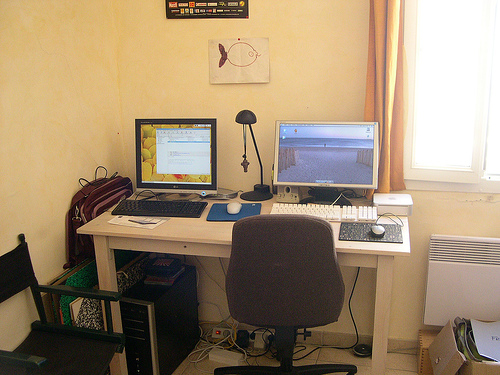 Nouvelle installation de bureau