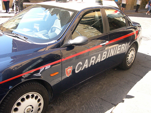 Voiture de carabinieri
