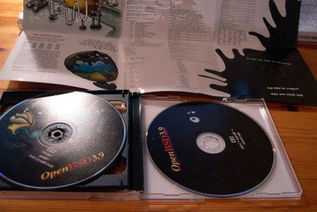 Intérieur du cd 3.9 d'openbsd